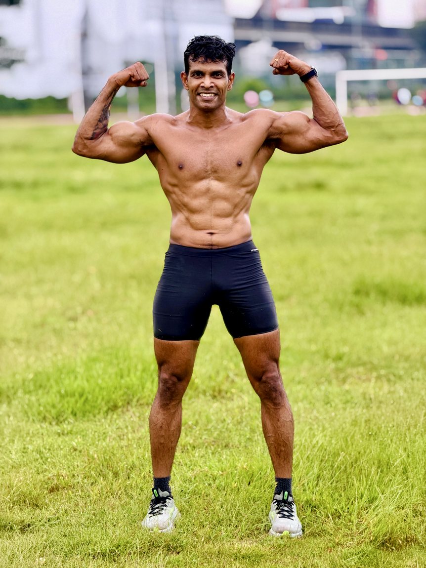 Coach Joby's conditioning physique